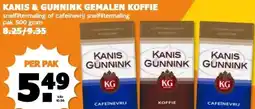 CoopCompact KANIS & GUNNINK GEMALEN KOFFIE aanbieding
