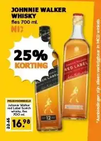 CoopCompact JOHNNIE WALKER WHISKY aanbieding