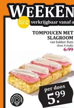 CoopCompact TOMPOUCEN MET SLAGROOM aanbieding