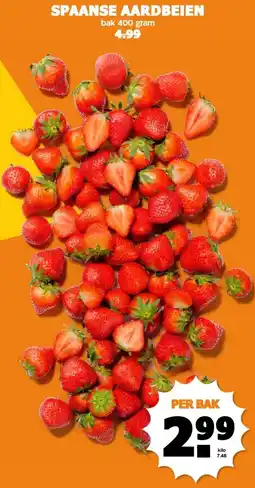 Coop SPAANSE AARDBEIEN aanbieding