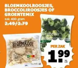 Coop BLOEMKOOLROOSJES, BROCCOLIROOSJES OF GROENTEMIX aanbieding