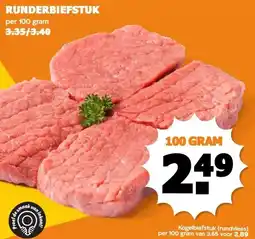 Coop RUNDERBIEFSTUK aanbieding