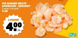 Coop VIS MARINE GROTE GARNALEN-GEKOOKT aanbieding