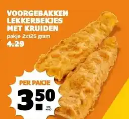 Coop VOORGEBAKKEN LEKKERBEKJES MET KRUIDEN aanbieding