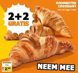 Coop ROOMBOTER CROISSANT aanbieding