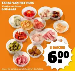 Coop TAPAS VAN HET HUIS aanbieding