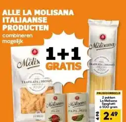 Coop ALLE LA MOLISANA ITALIAANSE PRODUCTEN aanbieding