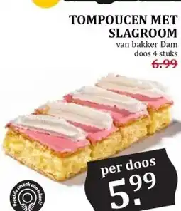 Coop TOMPOUCEN MET SLAGROOM aanbieding