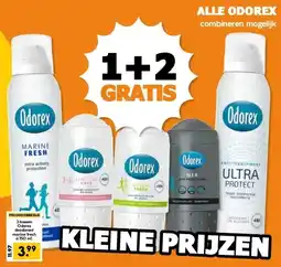 Coop ALLE ODOREX aanbieding
