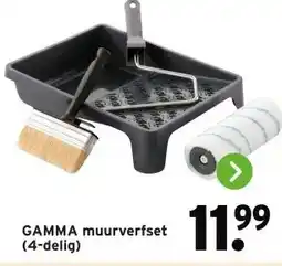 GAMMA GAMMA muurverfset aanbieding