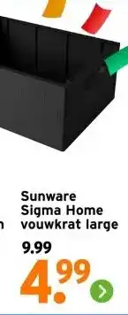 GAMMA Sunware Sigma Home vouwkrat large aanbieding