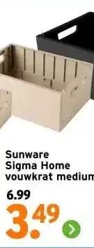 GAMMA Sunware Sigma Home vouwkrat medium aanbieding