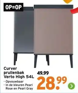 GAMMA Curver prullenbak Verto High 54L aanbieding