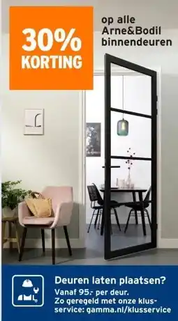 GAMMA op alle Arne&Bodil binnendeuren aanbieding