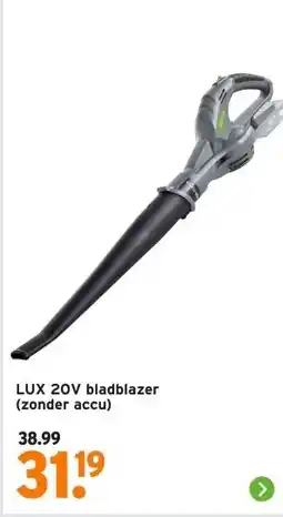 GAMMA LUX 20V bladblazer aanbieding