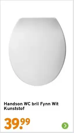 GAMMA Handson WC bril Fynn Wit Kunststof aanbieding