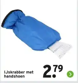 GAMMA IJskrabber met handshoen aanbieding