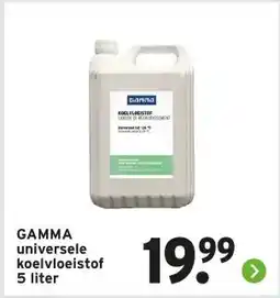 GAMMA GAMMA universele koelvloeistof aanbieding