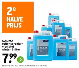 GAMMA GAMMA ruitensproeier- vloeistof winter aanbieding