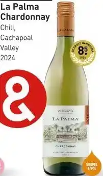 Gall & Gall La Palma Chardonnay 75CL aanbieding
