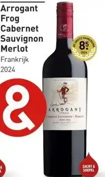 Gall & Gall Arrogant Frog Cabernet Sauvignon Merlot 75CL aanbieding