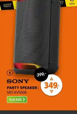 Expert Sony SRS-XV500B aanbieding