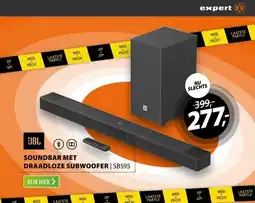 Expert JBL SB595 Zwart aanbieding