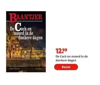 Bruna De Cock en moord in de donkere dagen aanbieding