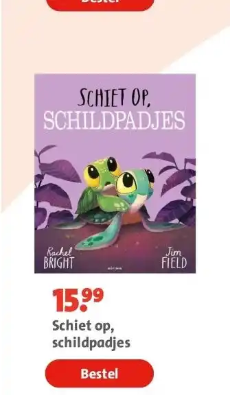 Bruna Schiet op, schildpadjes aanbieding