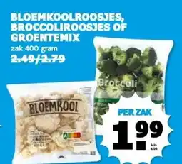 Boon`s Markt BLOEMKOOLROOSJES, BROCCOLIROOSJES OF GROENTEMIX aanbieding