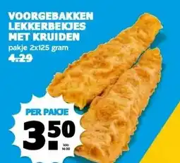 Boon`s Markt VOORGEBAKKEN LEKKERBEKJES MET KRUIDEN aanbieding