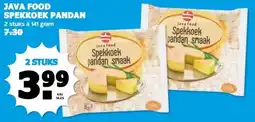 Boon`s Markt JAVA FOOD SPEKKOEK PANDAN aanbieding
