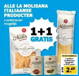Boon`s Markt ALLE LA MOLISANA ITALIAANSE PRODUCTEN aanbieding