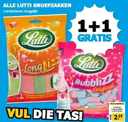 Boon`s Markt ALLE LUTTI SNOEPZAKKEN aanbieding