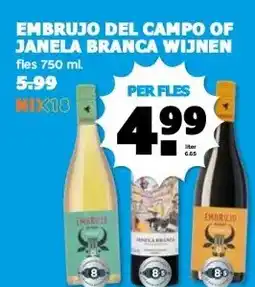 Boon`s Markt EMBRUJO DEL CAMPO OF JANELA BRANCA WIJNEN aanbieding