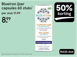 Etos Blueiron ijzer capsules 60 stuks aanbieding