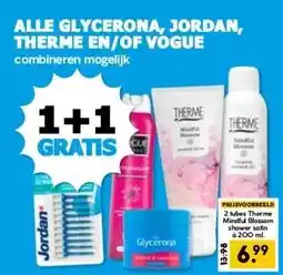 Boon`s Markt ALLE GLYCERONA, JORDAN, THERME EN/OF VOGUE aanbieding