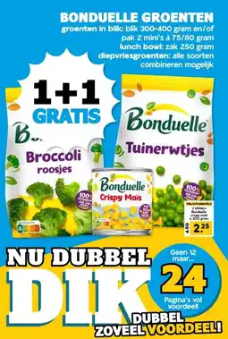 Boon`s Markt BONDUELLE GROENTEN aanbieding