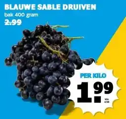 Boon`s Markt BLAUWE SABLE DRUIVEN aanbieding