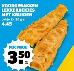 Boon`s Markt VOORGEBAKKEN LEKKERBEKJES MET KRUIDEN aanbieding
