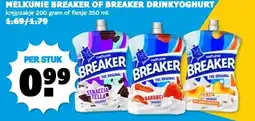 Boon`s Markt MELKUNIE BREAKER OF BREAKER DRINKYOGHURT aanbieding