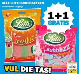 Boon`s Markt ALLE LUTTI SNOEPZAKKEN aanbieding