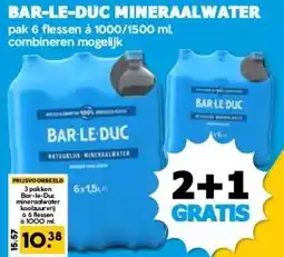 Boon`s Markt BAR-LE-DUC MINERAALWATER aanbieding