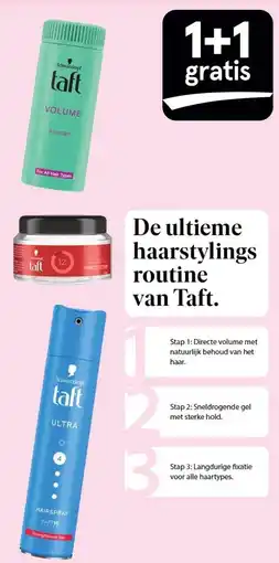 Etos De ultieme haarstylings routine van Taft. aanbieding