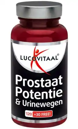 De Online Drogist Lucovitaal Prostaat Potentie & Urinewegen Capsules aanbieding