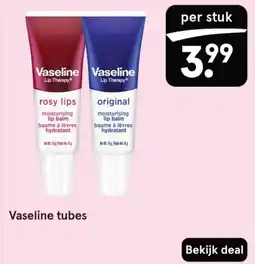Etos Vaseline tubes aanbieding
