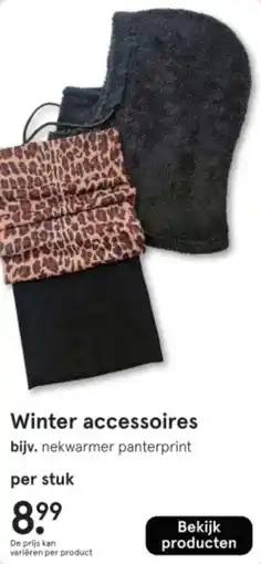 Etos Winter accessoires aanbieding