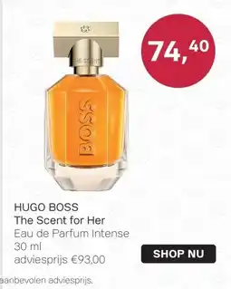 Pour Vous HUGO BOSS The Scent for Her aanbieding