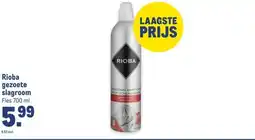 Makro Rioba gezoete slagroom aanbieding