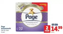 Makro Page kussenzacht aanbieding